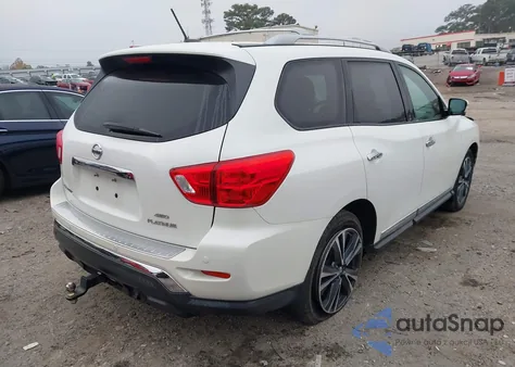 2017 Nissan Pathfinder Platinum from USA, damaged, VIN 5N1DR2MM0HC632129